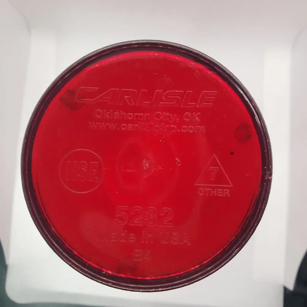 Coca Cola Ruby Red Tumblers -CARLISLE 5232 Made in USA